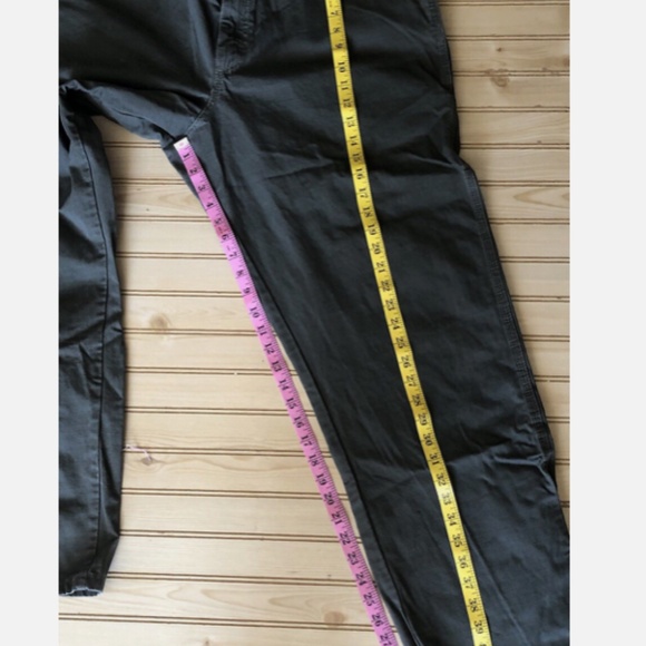 Wrangler Riggs Workwear Olive Green Canvas Ripsop Carpenter Workpants Men 38x32 - Picture 6 of 12